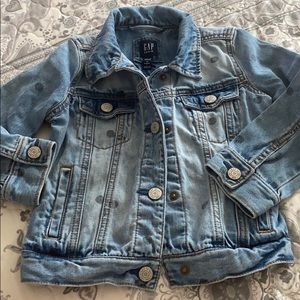 Gap girls jean jacket xs